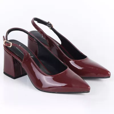 Escarpins femme Vert et Bleu à talons courts | Élégance & confort en Tunisie