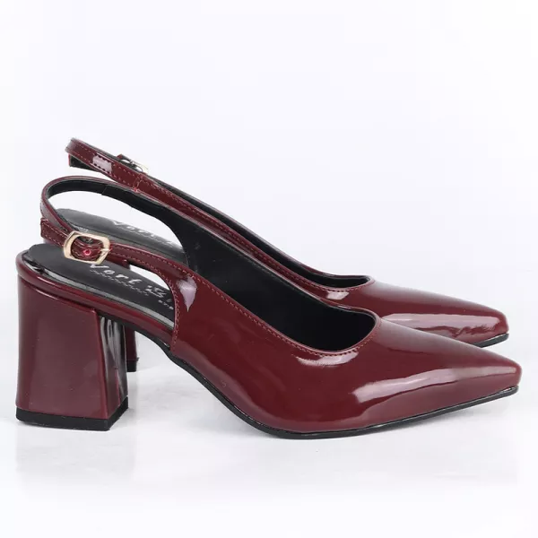 Escarpins à Talons Carré