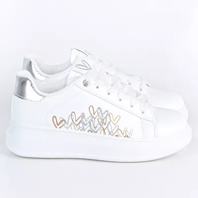 Baskets à Motifs Cœurs