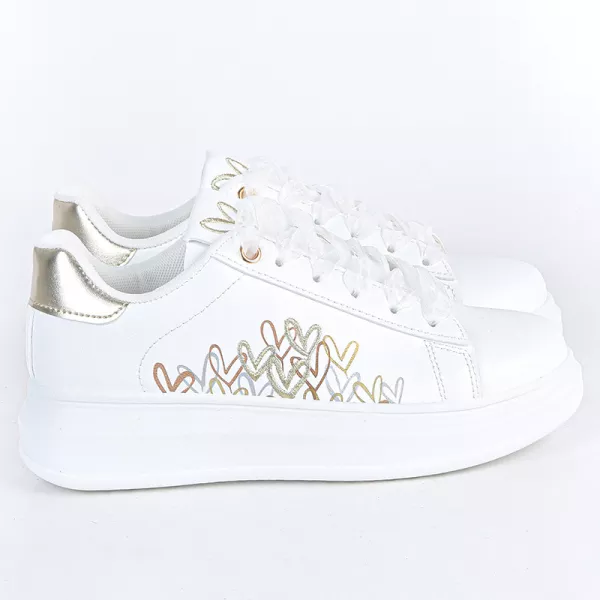 Baskets à Motifs Cœurs