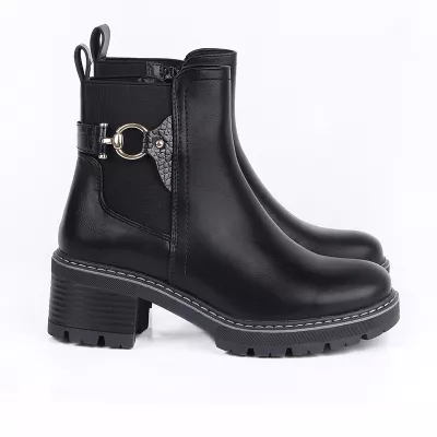 Bottines à Semelle Épaisse