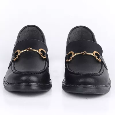 Mocassins Avec Chaine Dorée