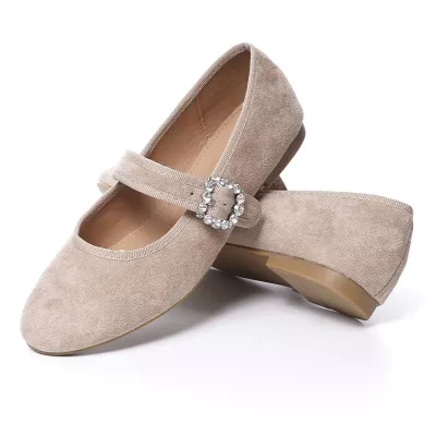 Ballerines Plat Bout Carré